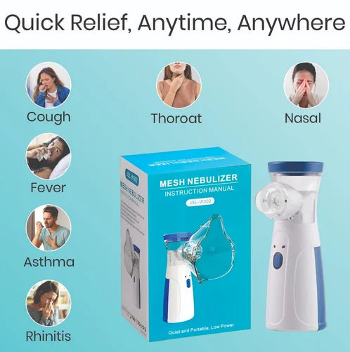Mesh Nebulizer – Compact Medical Inhaler for Home & Travel