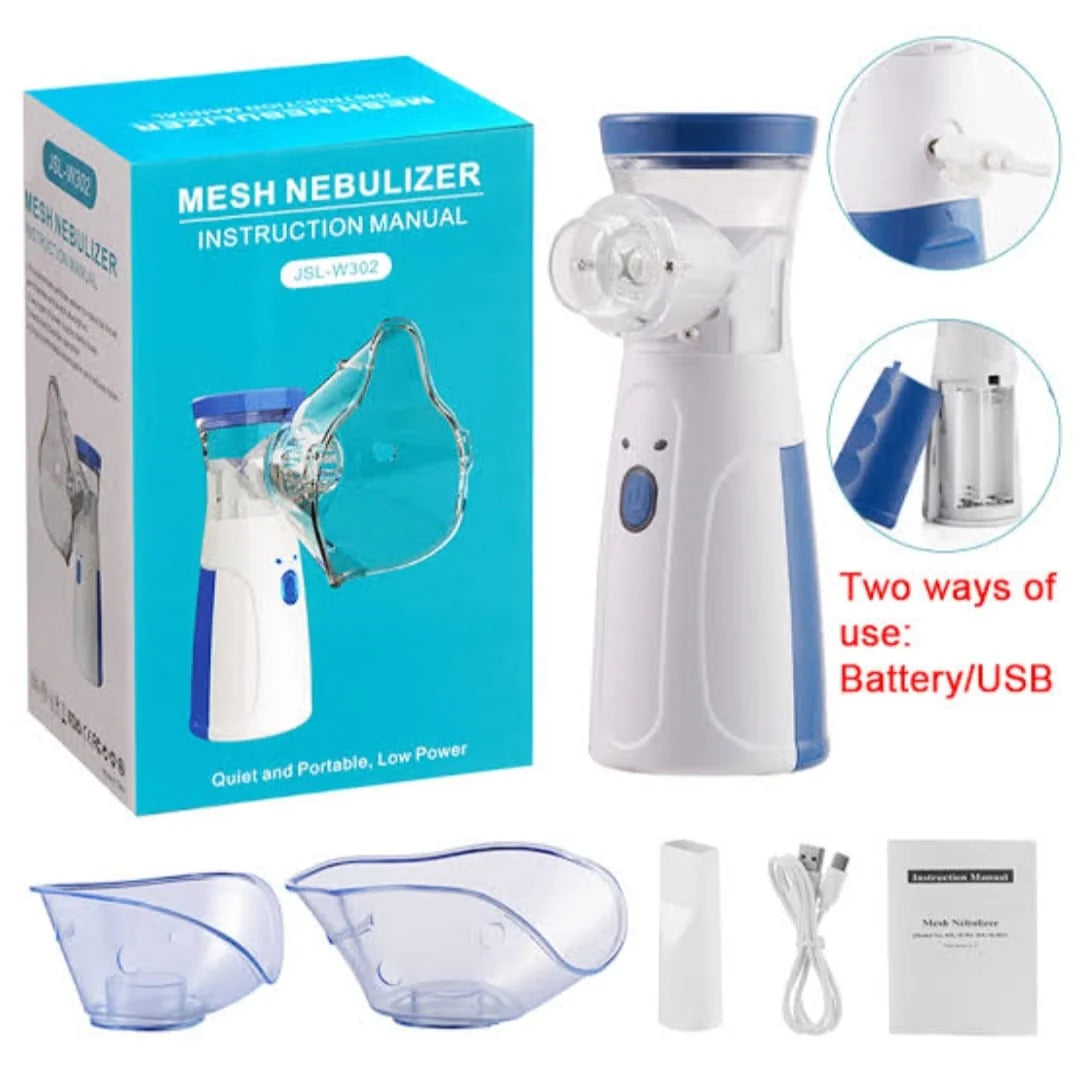 Mesh Nebulizer – Compact Medical Inhaler for Home & Travel